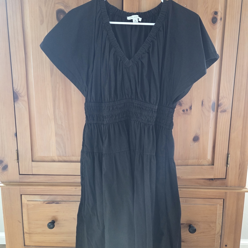 100% Cotton Black Women's Dress